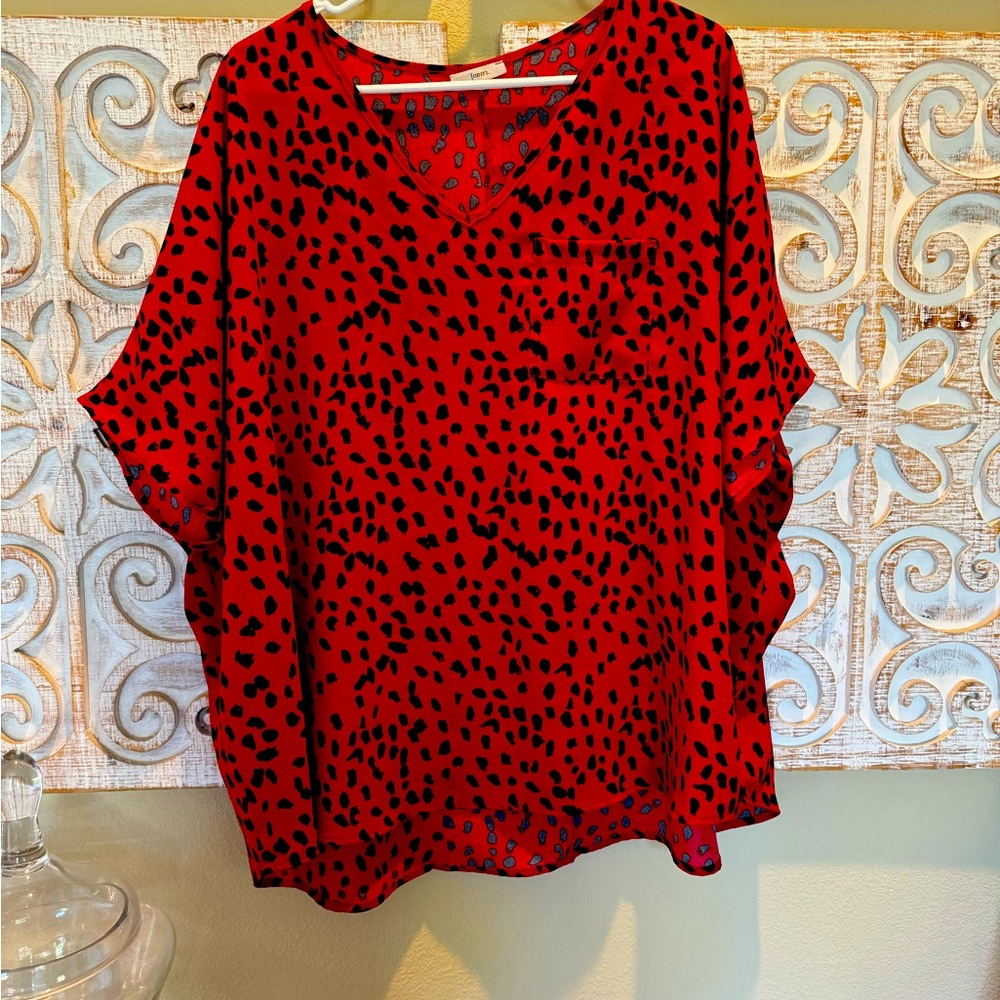Jodifl, size m, red top